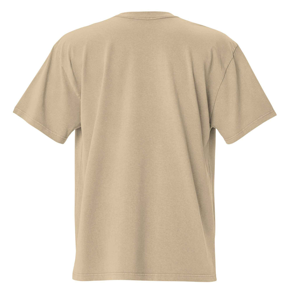 wild life Oversized faded t-shirt