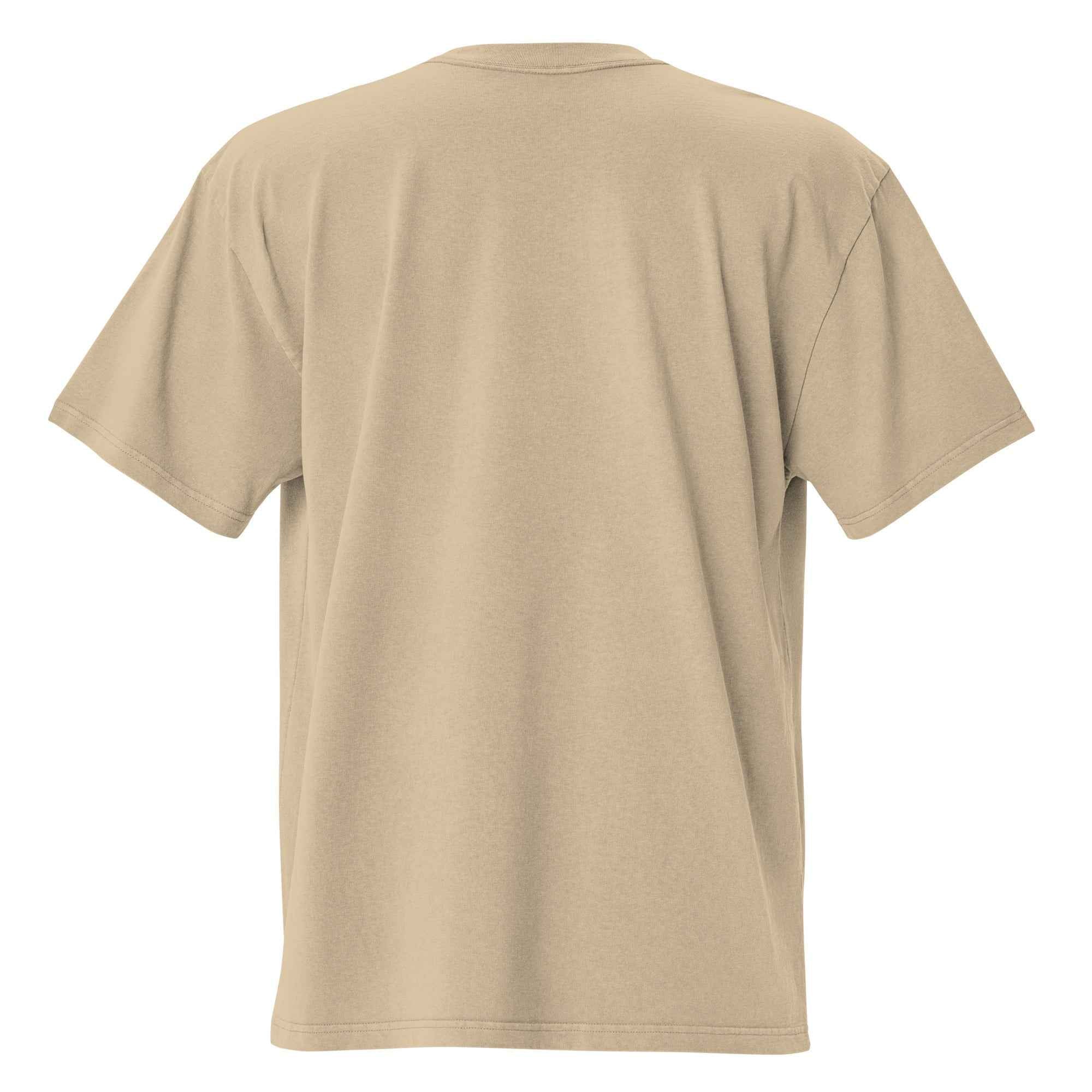 wild life Oversized faded t-shirt