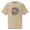 wild life Oversized faded t-shirt